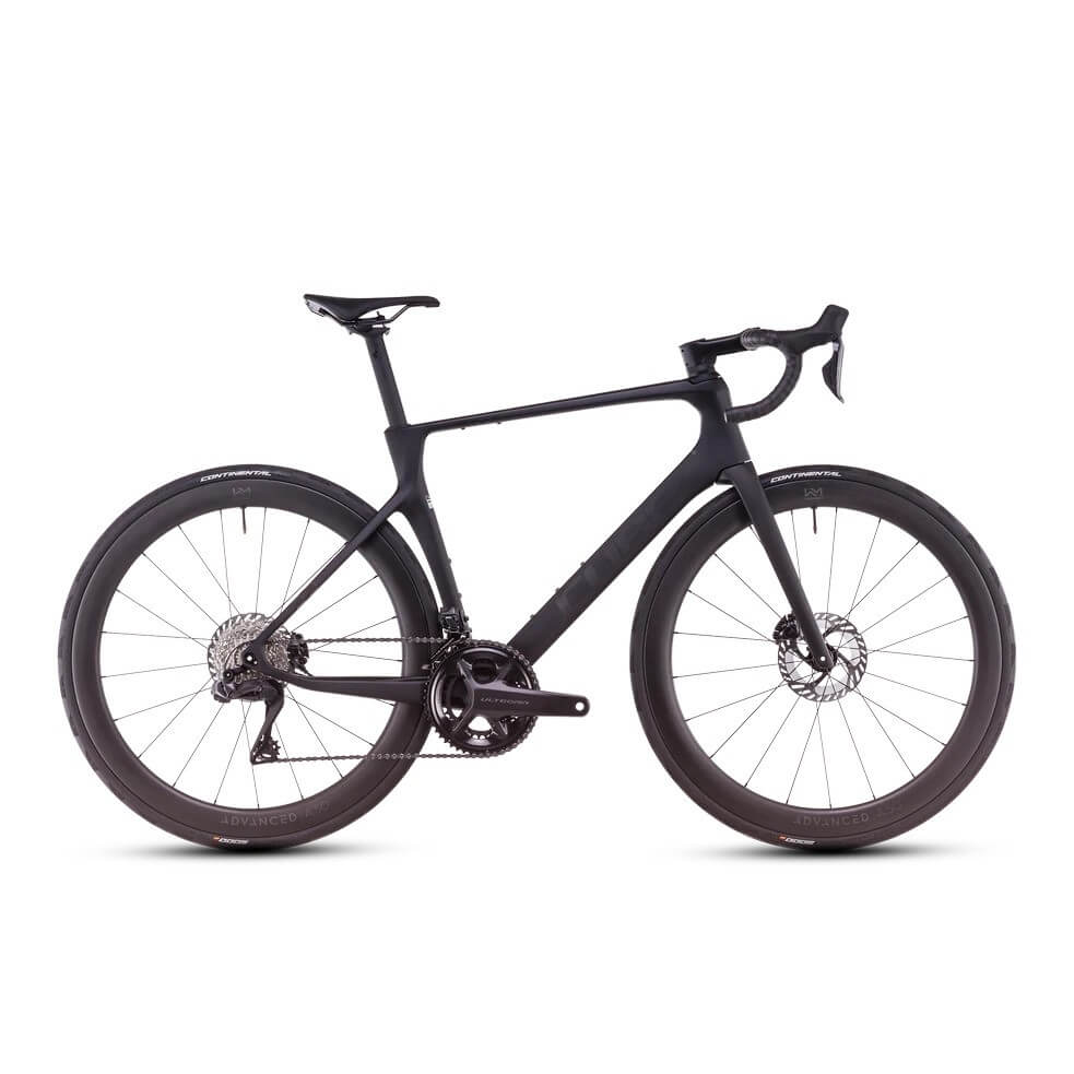 Cube Agree Ultegra di2, Cube Agree C:62 Pro - 2025, Sort racercykel, Cube racercykel, billig carbon racer, billig racercykel med elektronisk gear, shimano ultegra di2, aero racercykel, bedste racercykel til prisen, værdi for pengene