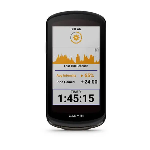 Garmin Edge 1040 Solar, bedste cykelcomputer, bedst i test, cykelcomputer test, trådløs cykelcomputer, cykelcomputer med gps