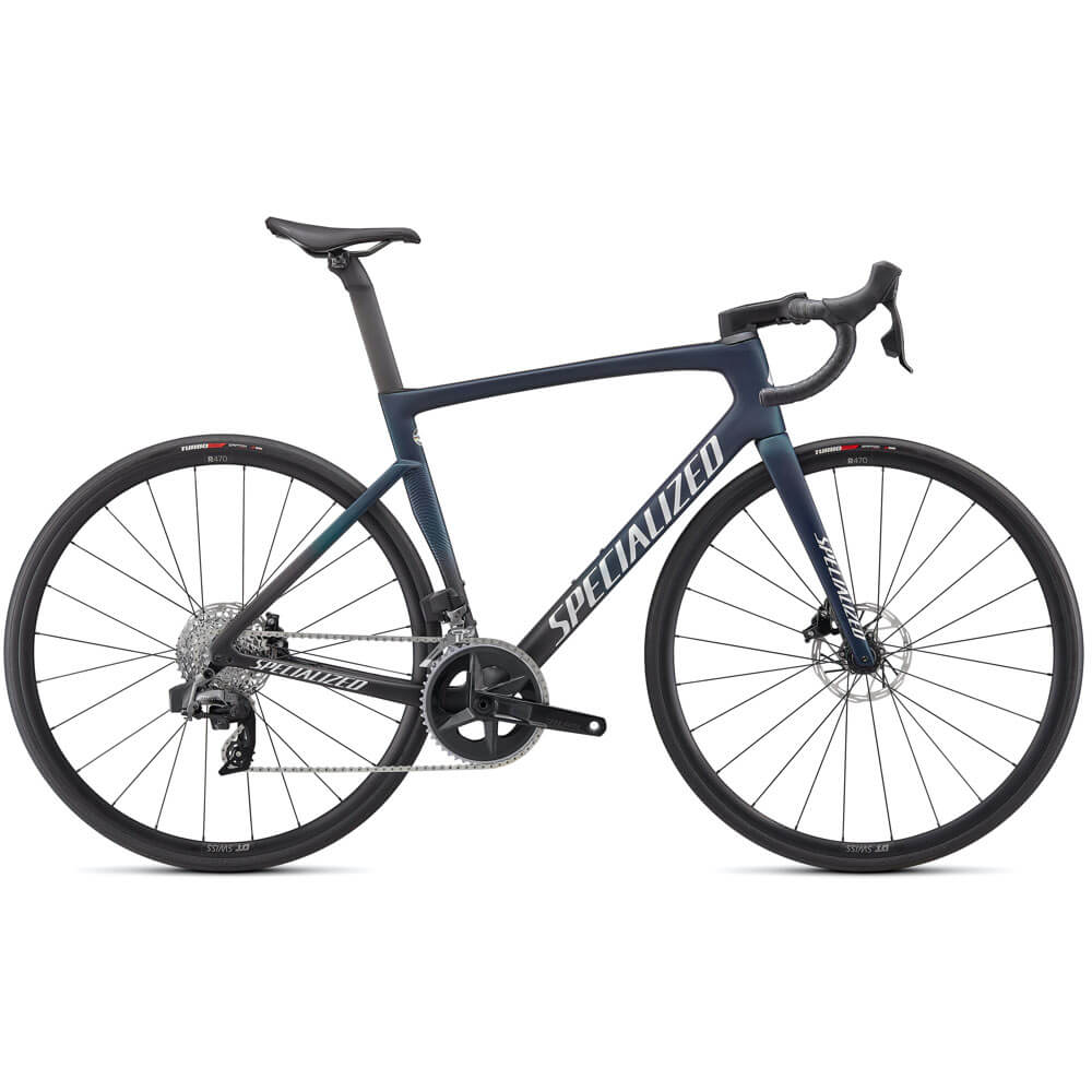 Specialized Tarmac SL7 Comp - Rival eTap AXS 2023, ultralet racercykel, racercykel test, bedste racercykel, carbon racercykel, blå racercykel, s-works racercykel, billig racercykel i carbon, bedst i test, racercykel med elektronisk gearskift, aerodynamisk racercykel, top 10 racercykel, landevejcykel, Carbonramme og fuldcarbon, let racercykel, vægt