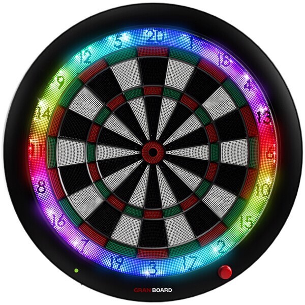 GranBoard elektronisk dartskive med LED, Bedste dartskive, dartskive test, Elektronisk dartskive test, bedste elektroniske dartskive, guide til valg af dartskive