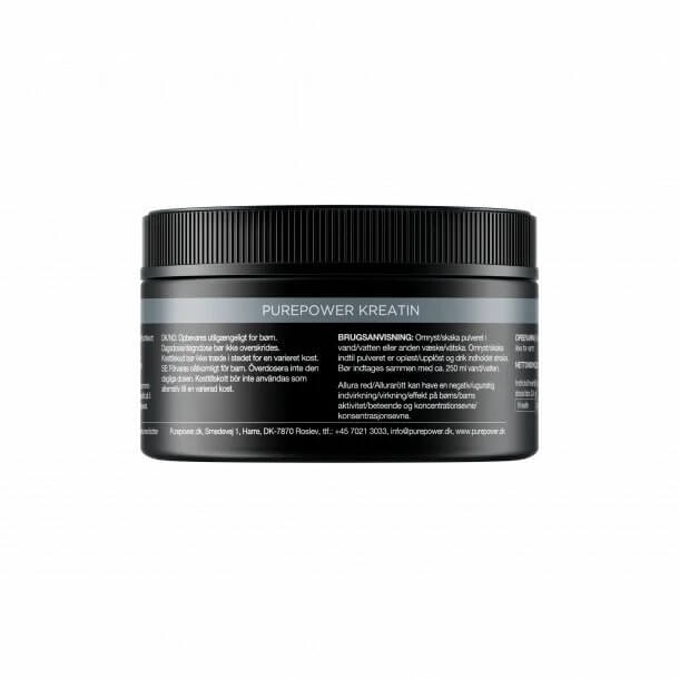 Purepower kreatin, PUREPOWER KREATIN 180G, Bedste kreatin, bedste kreatinpulver, test, 2023