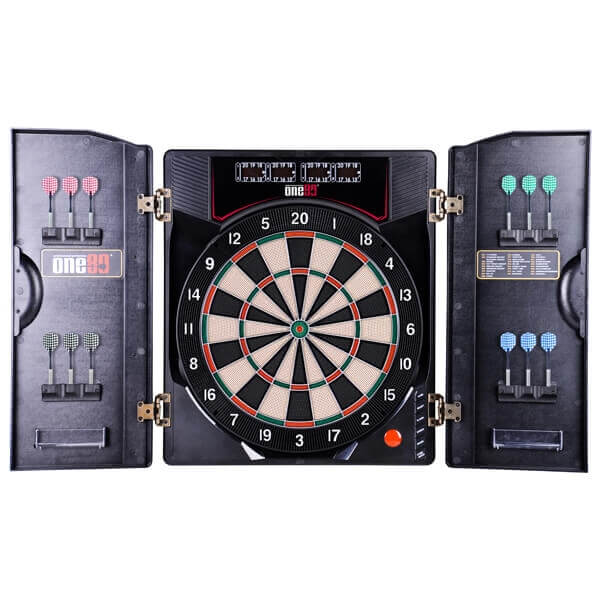 One80 Deluxe II elektronisk dartskive LED, bedste elektroniske dartskive til prisen, Bedste dartskive, dartskive test, Elektronisk dartskive test, guide til valg af dartskive