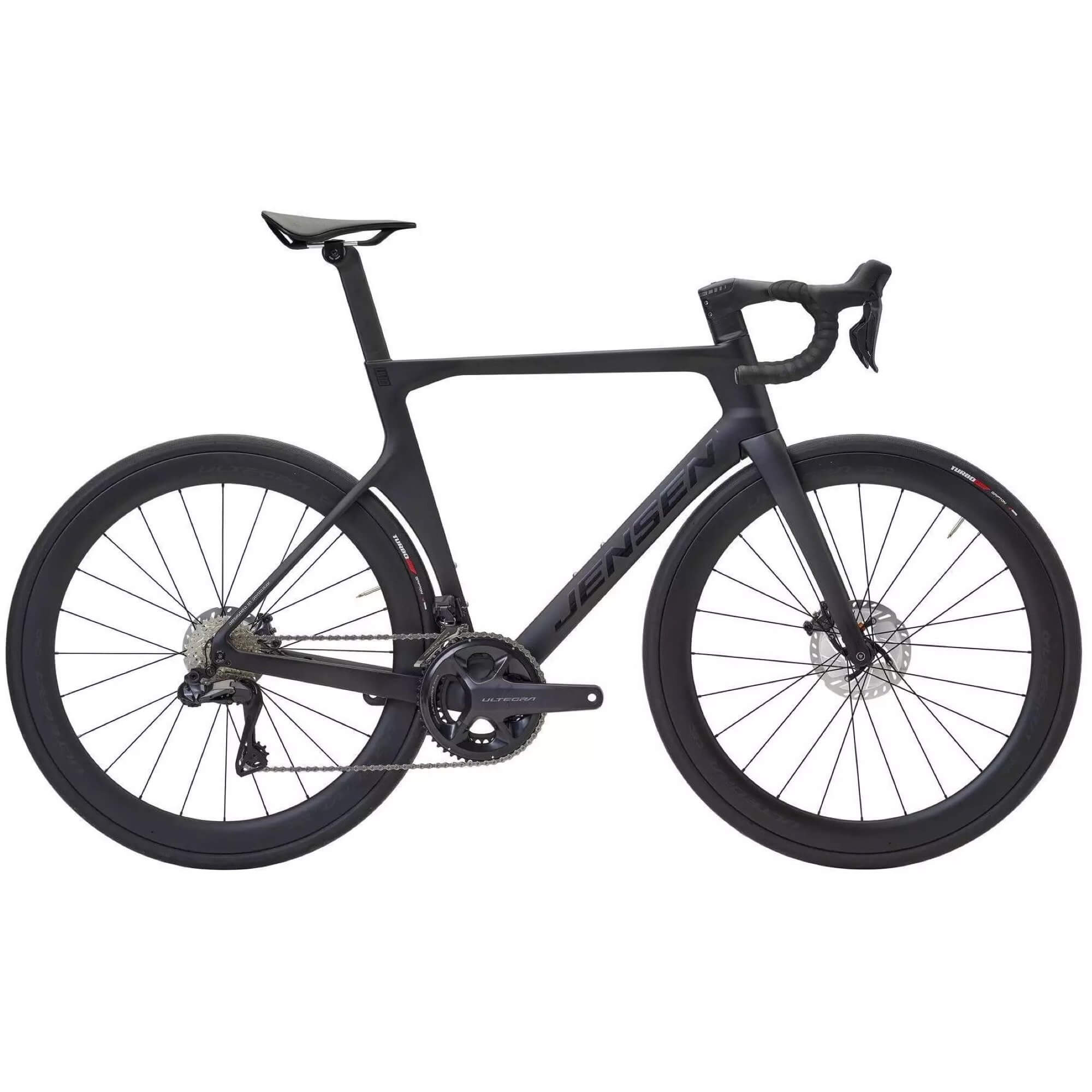 JENSEN CC6 DISC SORT SHIMANO 105 11 SPEED, Jensen racercykel, racercykel test, bedste racercykel, carbon racercykel, billig racercykel, bedste racercykel til prisen