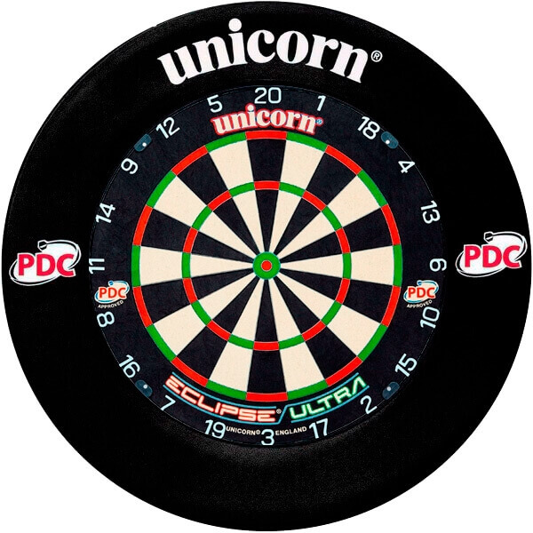 Unicorn dartskive, Unicorn Eclipse Ultra med Beskyttelsesring, bedste dartskive til prisen, Bedste dartskive, dartskive test, Elektronisk dartskive test, guide til valg af dartskive, turneringsgodkendt dartskive, dartskive med beskyttelsesring
