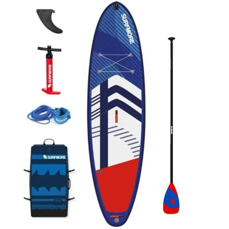 Surfmore paddleboard, Surfmore SUP board, Bedste SUP board, bedst i test, paddleboard test, bedste SUP board til børn, SURFMORE paddleboard, SURFMORE SUP, 2023, paddleboard pakketilbud, SUP-board, SUP board test, bedste paddleboard, SURFMORE ALLROUND 10’2 X 33 SUP BOARD, oppusteligt paddleboard, oppustelig SUP, allround paddleboard, premium paddleboard