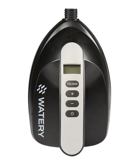 Watery elektrisk pumpe til SUP board, Watery elektrisk pumpe til paddleboard, elektrisk SUP pumpe, elektrisk paddleboard pumpe, elpumpe til SUP board, elpumpe til paddleboard, bedste pumpe til SUP, bedste paddleboard, bedste SUP board 2023, SUP board test, paddleboard test