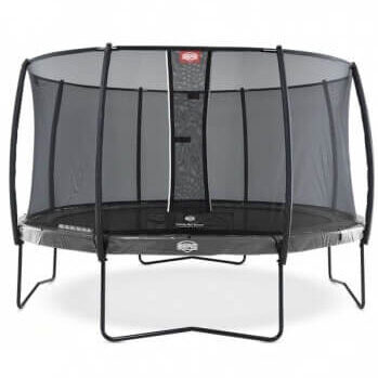 BERG Elite 430 Grå inkl XL Deluxe sikkerhedsnet, Bedste trampolin, bedste havetrampolin, trampolin test, havetrampolin test, bedst i test, 2023, berg trampolin, berg havetrampolin, bedste berg trampolin, trampolin med sikkerhedsnet, bedste trampolin til nedgravning, rund trampolin, bedst til prisen, mest værdi for pengene, trampolin abilica, stor trampolin, XL trampolin, trampolin børn, trampolin børn, trampolin voksne