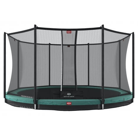 BERG Favorit 330 InGround Grøn inkl sikkerhedsnet Comfort, Bedste trampolin, bedste havetrampolin, trampolin test, havetrampolin test, bedst i test, 2023, berg trampolin, berg havetrampolin, bedste berg trampolin, trampolin med sikkerhedsnet, bedste trampolin til nedgravning, rund trampolin, bedst til prisen, mest værdi for pengene, trampolin abilica