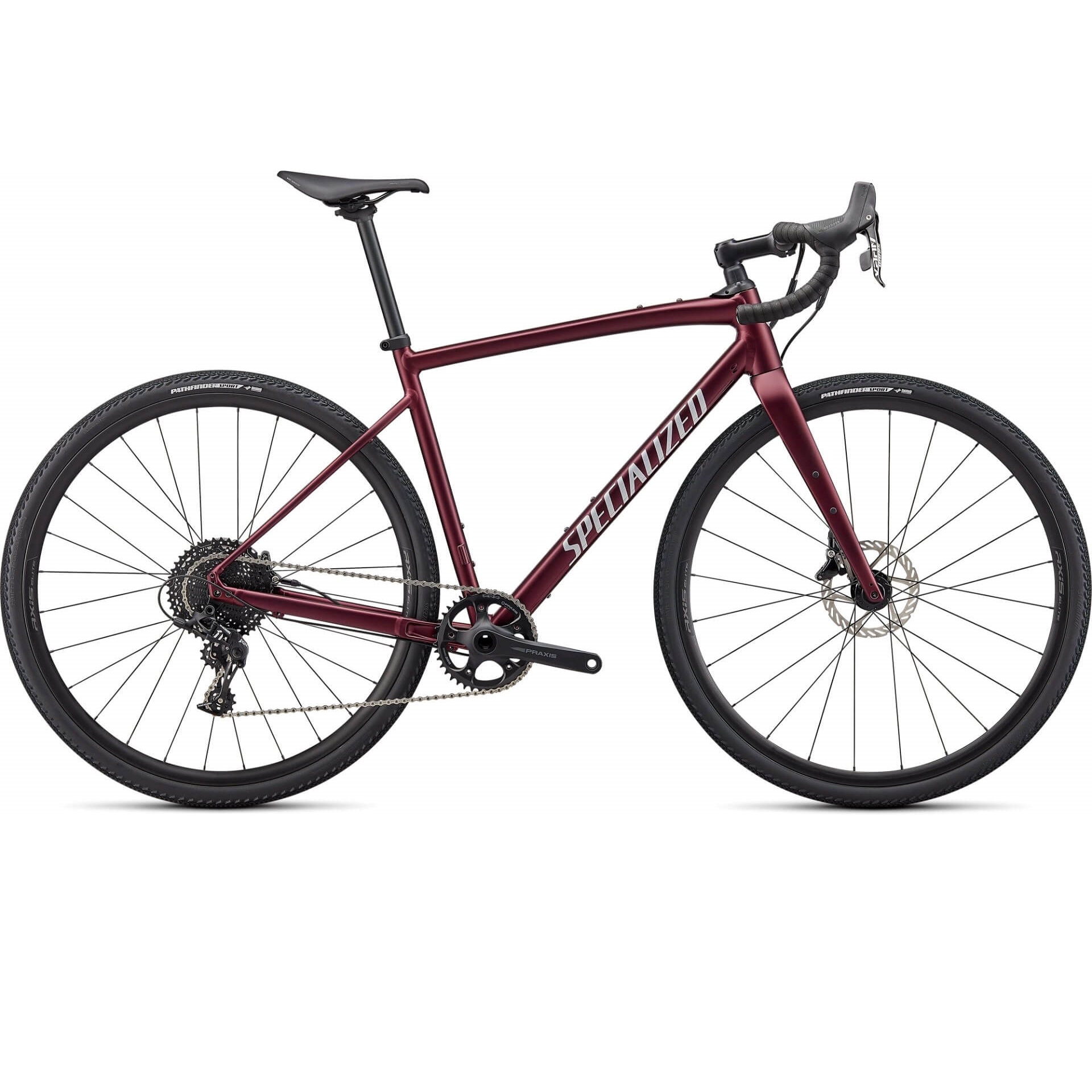 Specialized Diverge Comp E5 2023 - Rød, let gravelcykel, gravelcykel test, bedste gravelcykel, bedste gravelbike, gravelbike test, carbon gravelcykel, sort gravelcykel, cannondale gravelcykel, billig gravelcykel i carbon, bedst i test, gravelcykel med elektronisk gearskift, aerodynamisk gravelcykel, top 10 gravelcykel, hvad er en gravelcykel? Carbonramme, vægt