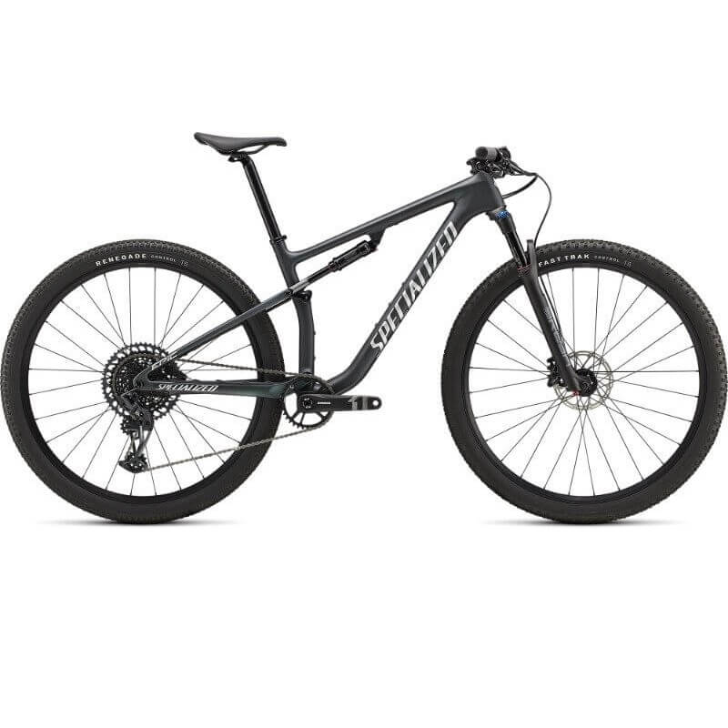 Specialized Epic Comp, Specialized mtb, Mountainbike test 2023 - Top 5 bedste MTB til prisen, Mountainbike test, bedste mtb, bedste mountainbike, dame mountainbike, herre mountainbike, mountainbike mærker, begynder mountainbike, billig mountainbike, Cannondale, Scott, Specialized, TREK, Giant, Jensen, disc, carbon mtb, aluminium, mtb affjedring, støddæmpende, komfort, dropper post sadel, størrelse, trail, cykling i skoven, terræn, sort mountainbike