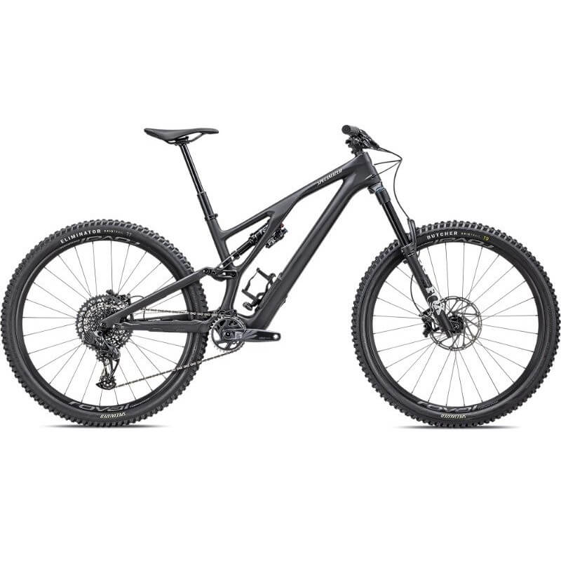 Specialized Stumpjumper EVO Expert 2023, Specialized mtb, Mountainbike test 2023 - Top 5 bedste MTB til prisen, Mountainbike test, bedste mtb, bedste mountainbike, dame mountainbike, herre mountainbike, mountainbike mærker, begynder mountainbike, billig mountainbike, Cannondale, Scott, Specialized, TREK, Giant, Jensen, disc, carbon mtb, aluminium, mtb affjedring, støddæmpende, komfort, dropper post sadel, størrelse, trail, cykling i skoven, terræn, sort mountainbike