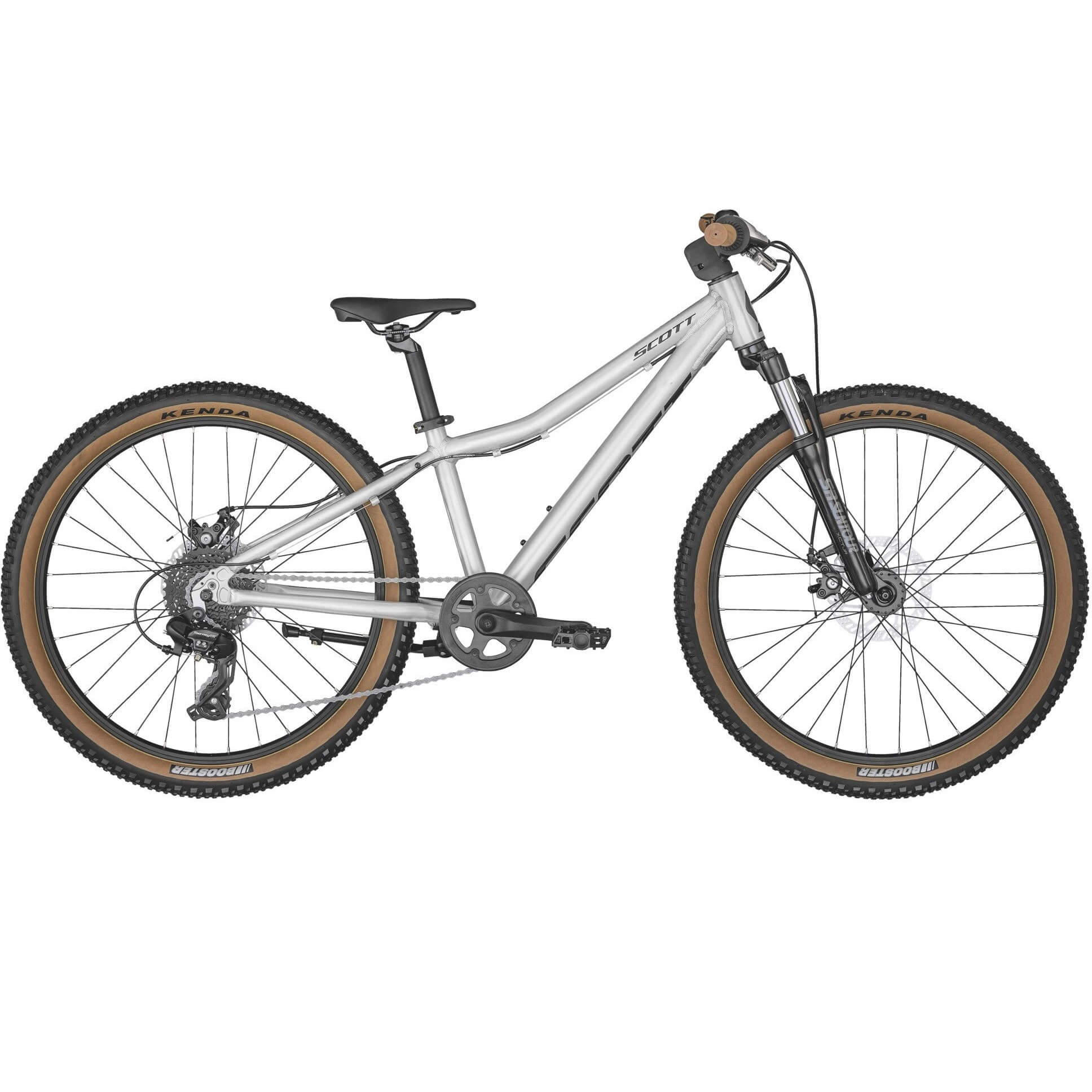 Scott Scale 24" disc, Bedste mountainbike til barn, børne mtb, mountainbike til dreng, mountainbike til pige, 10 år, 8 år, 9 år , Giant mtb, Mountainbike test 2023 - Top 5 bedste MTB til prisen, Mountainbike test, bedste mtb, bedste mountainbike, dame mountainbike, herre mountainbike, mountainbike mærker, begynder mountainbike, billig mountainbike, Cannondale, Scott, Specialized, TREK, Giant, Jensen, disc, carbon mtb, aluminium, mtb affjedring, støddæmpende, komfort, dropper post sadel, størrelse, trail, cykling i skoven, terræn, sort mountainbike